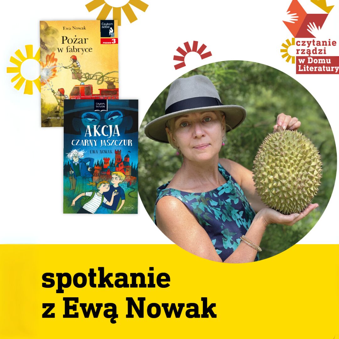 HK/Spotkanie z Ewą Nowak w ramach cyklu #CzytanieRządzi!